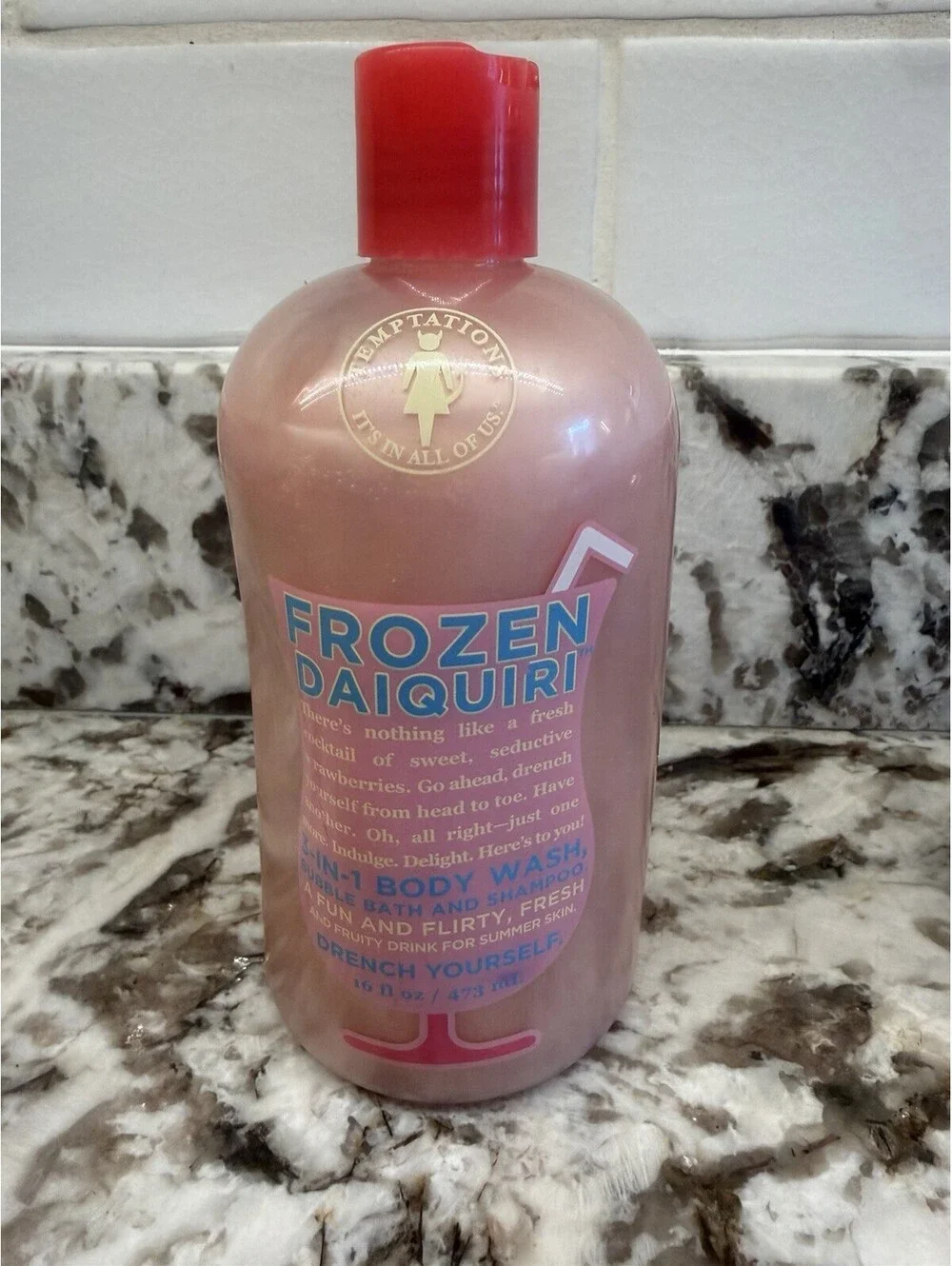 NEW Bath & Body Works TEMPTATIONS FROZEN DAIQUIRI wash 3 in 1